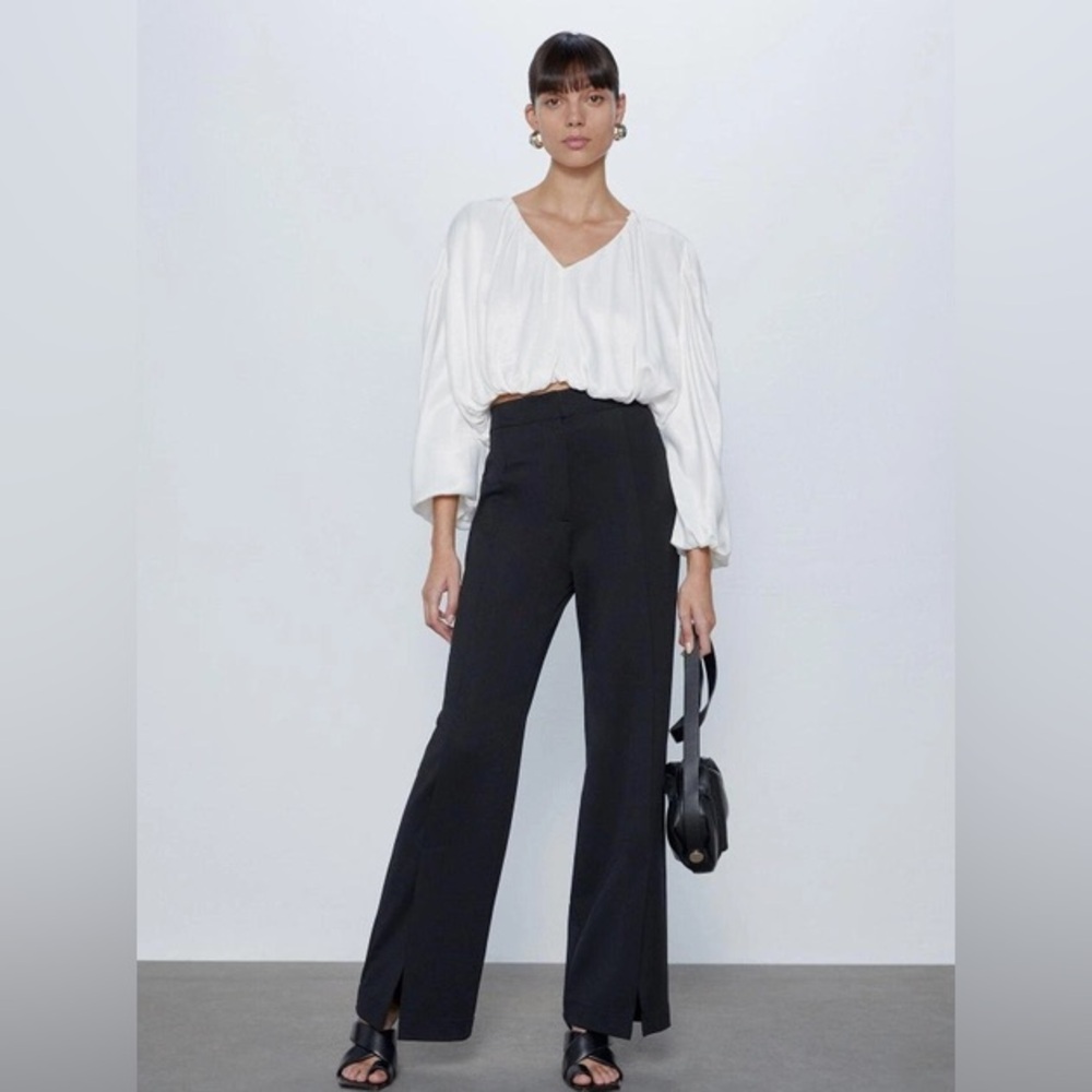 Zara Ballooned Crop Top